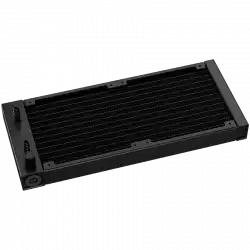 DeepCool LE520, 240mm CPU Liquid Cooler, 2x120mm ARGB PWM Fans, Anti-Leak Technology, ARGB Pump Top, Black, LGA 1700/1200/115x, AMD AM5/AM4, 3Y, R-LE520-BKAMMN-G-1