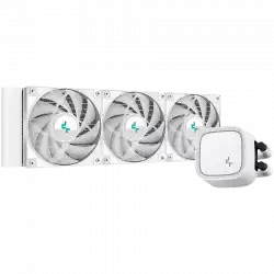 DeepCool LE720 WH, 360mm CPU Liquid Cooler, 3x120mm ARGB PWM Fans, Anti-Leak Technology, ARGB Pump Top, White, LGA 1700/1200/115x, AMD AM5/AM4, 3Y, R-LE720-WHAMMN-G-1