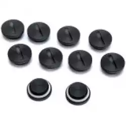 EK-PLUG G1/4 Acetal - Black (10 pack), plugs