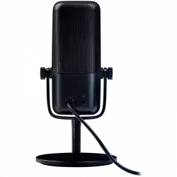 ELGATO Wave:1, Premium USB Condenser Microphone and Digital Mixing Solution, Anti-Clipping Technology, Tactile Mute, Streaming and Podcasting