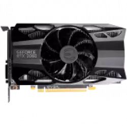 EVGA GeForce RTX 2060 SC GAMING, 6GB GDDR6, 192 bit, 336 GB/s, 14000 MHz Effective Mem Clock, 1710 MHz Boost Clock, 1920 CUDA Cores, PCIe 3.0, DVI-D, HDMI, DP, RAY TRACING, 500W or greater PSU, 3Y