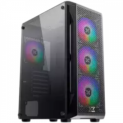 Xigmatek Gaming X EN46621, ATX/M-ATX/Mini ITX, USB3.0x1+USB2.0x2, Metal FP & Left TG, 4PCS X24F Fixed RGB Fan