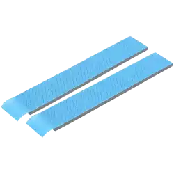 GELID GP-ULTIMATE 120×20 THERMAL PAD, Value Pack (2pcs included): 2 mm, Density(g/cm3): 3.2, Size (mm): 120 x 20, Thermal Conductivity (W/mK): 15