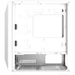 Xigmatek Gemini II Arctic EN48656, White, MATX/ Mini- ITX, U3x1+U2x2, Meshed Grill ARGB LED Frontpanel & Left TG, 3PCS X24F Arctic Fixed RGB Fan