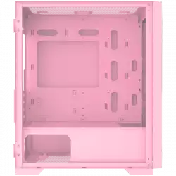 Gemini II Queen, EN48663, Pink, MATX, U3x1+U2x2, Meshed Grill ARGB LED Frontpanel & Left TG, 3PCS X24F Arctic Fixed RGB Fan
