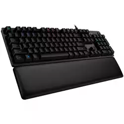 LOGITECH G513 Corded LIGHTSYNC Mechanical Gaming Keyboard - CARBON - US INT'L - USB - TACTILE