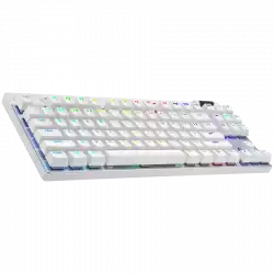 LOGITECH G PRO X TKL LIGHTSPEED Mechanical Gaming Keyboard - WHITE - US INT'L - TACTILE