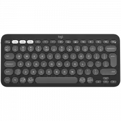 LOGITECH K380S Multi-Device Bluetooth Keyboard - TONAL GRAPHITE - US INT'L