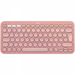 LOGITECH K380S Multi-Device Bluetooth Keyboard - TONAL ROSE - US INT'L