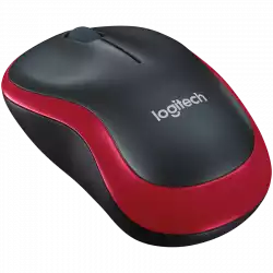 LOGITECH M185 Wireless Mouse - RED - EER2