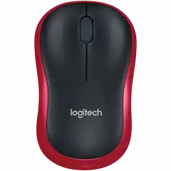 LOGITECH M185 Wireless Mouse - RED - EER2