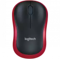 LOGITECH M185 Wireless Mouse - RED - EER2