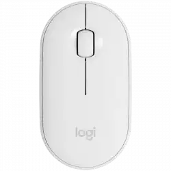 LOGITECH M350S Pebble 2 Bluetooth Mouse - TONAL WHITE - DONGLELESS