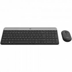 LOGITECH MK470 Slim Wireless Combo - GRAPHITE - US INT'L