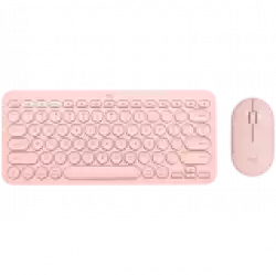 LOGITECH Pebble 2 Bluetooth Keyboard Combo - TONAL ROSE - US INT'L