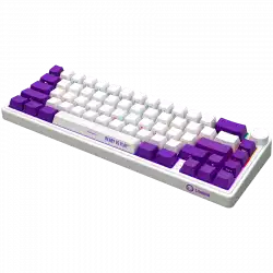 LORGAR KBP70MW, Wireless 65% Mechanical Gaming Keyboard Pro, White, EN layout