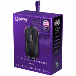 LORGAR MSA10, Ultralight Wired Gaming Mouse Advanced, black
