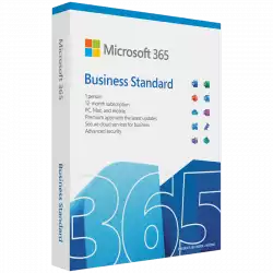 Microsoft 365 Bus Standard Retail English EuroZone Subscr 1YR Medialess P8