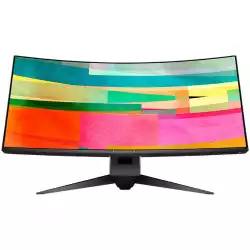 Монитор Alienware 34 AW3423DWF Curved QD-OLED Gaming, 34.18