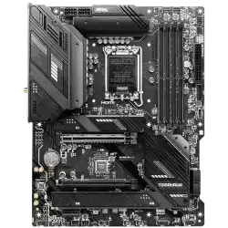 MSI MAG B760 TOMAHAWK WIFI DDR4, ATX, Socket 1700, Dual Channel DDR4 5333(OC)MHz, 2x PCIe x16 slots, 3x M.2 slots, 1x HDMI, 1x DP, 1x USB 3.2 Gen 2x2 Type-C, 4x USB 3.2 Gen 2, 4x USB 2.0, 7.1 HD Audio, 2.5Gbps LAN, WI-FI 6E, BT, 3Y