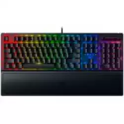 Razer BlackWidow V3, Green Mechanical Switch, US Layout, Tactile and Clicky, Full size, Razer Chroma™ backlighting with 16.8 million customizable color options, Wrist rest, 80 million keystroke lifespan,Multi-function digital roller, Aluminum const