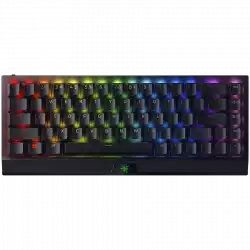 Razer BlackWidow V3 Mini HyperSpeed - Wireless Mechanical Gaming Keyboard (Green Switch) Phantom Edition - 65%, 80 million keystroke lifespan, 1000 Hz Ultrapolling, Aluminum construction