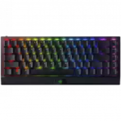 Razer BlackWidow V3 Mini HyperSpeed - Wireless Mechanical Gaming Keyboard (Green Switch) Phantom Edition - 65%, 80 million keystroke lifespan, 1000 Hz Ultrapolling, Aluminum construction