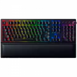 Razer BlackWidow V3 Pro, Green Mechanical Switch, US Layout, 2.4 Ghz Wireless and Bluetooth connection, Razer Chroma RGB, Hybrid onboard storage – up to 5 profiles, Dedicated Media Controls, Doubleshot ABS keycaps