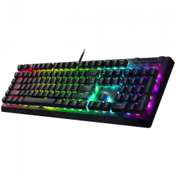 Razer BlackWidow V4 X Mechanical Gaming Keyboard, US Layout, Green Switch, Razer Chroma™ RGB, 6 Macro Keys, Lubricated Stabilizers, Media Roller