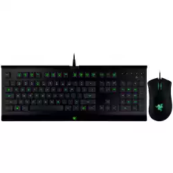 Razer Cynosa Pro + Deathadder 2000 Bundle - US Layout, Gaming grade membrane keys, Three color backlighting, 2000 DPI optical sensor, 1000 Hz Ultrapolling