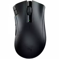 Razer DeathAdder V2 X HyperSpeed, HyperSpeed Wireless, 14 000 DPI Optical Sensor, 2nd-gen Razer Mechanical Mouse Switches, 100% PTFE mouse-feet, Up to 235 hours of battery life (2.4GHz), AA/AAA Hybrid battery slot, Weight: 86-103g