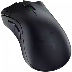 Razer DeathAdder V2 X HyperSpeed, HyperSpeed Wireless, 14 000 DPI Optical Sensor, 2nd-gen Razer Mechanical Mouse Switches, 100% PTFE mouse-feet, Up to 235 hours of battery life (2.4GHz), AA/AAA Hybrid battery slot, Weight: 86-103g