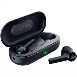 Razer Hammerhead True Wireless, 13mm drivers, Bluetooth wireless range: Up to 10m, Frequency response: 20 Hz - 20kHz, Impedance: 32 ± 15% Ω, Music Controls: Play, pause, skip, previous, 275mAh rechargeable Li-Po battery, Smartphone app available