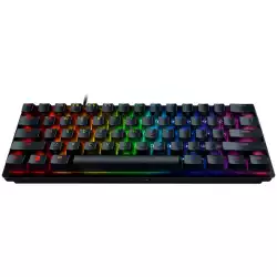 Razer Huntsman Mini (Red Switch), US Layout, Black, Razer Optical Switch, Razer Chroma customizable backlighting w/ 16.8 million colors, up to 5 profiles Hybrid onboard storage, Detachable Type-C Connectivity, 100 million keystroke lifespan