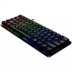 Razer Huntsman Mini (Red Switch), US Layout, Black, Razer Optical Switch, Razer Chroma customizable backlighting w/ 16.8 million colors, up to 5 profiles Hybrid onboard storage, Detachable Type-C Connectivity, 100 million keystroke lifespan