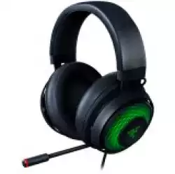 Razer Kraken Ultimate, THX Spatial Audio, Custom-tuned 50mm drivers, Active noise-canceling microphone, Eyewear-friendly cooling gel cushions, Razer Chroma RGB, Frequency response: 20 Hz – 20 kHz, Connection type: USB Digital, Oval ear cushions