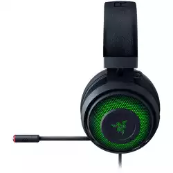 Razer Kraken Ultimate, THX Spatial Audio, Custom-tuned 50mm drivers, Active noise-canceling microphone, Eyewear-friendly cooling gel cushions, Razer Chroma RGB, Frequency response: 20 Hz – 20 kHz, Connection type: USB Digital, Oval ear cushions