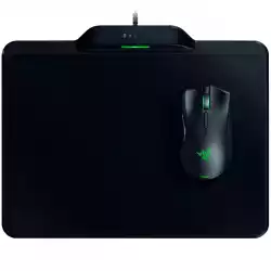 Razer Mamba HyperFlux&Firefly HyperFlux Bundle, HyperFlux Wireless Power Technology, Battery-less, lightweight wireless gaming mouse, 16,000 DPI 5G optical sensor, Dual hard and cloth mat surface, Razer Chroma, 1000 Hz Ultrapolling, 50 G acceleration