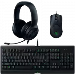 Razer Power Up Bundle - Keyboard Cynosa Lite, Mouse Viper, Headset Kraken X Lite.