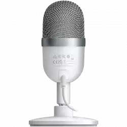 Razer Seiren Mini - Mercury, Ultra-compact Streaming Microphone, Ultra-precise supercardioid pickup pattern, Professional Recording Quality, Ultra-compact build, Frequency response: 20Hz, MAX SPL: 110 dB.