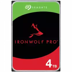SEAGATE Ironwolf PRO Enterprise NAS HDD 4TB 7200rpm 6Gb/s SATA 256MB cache 3.5inch 24x7 for NAS and RAID Rackmount systems BLK