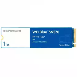 WD Blue SSD SN570 NVMe 1TB M.2 2280 PCIe Gen3 8Gb/s internal single-packed