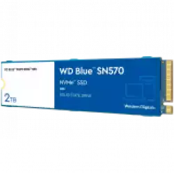 WD Blue SSD SN570 NVMe 2TB M.2 2280 PCIe Gen3 8Gb/s internal single-packed