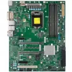 Supermicro mainboard server X11SCA-Bulk Single Socket H4 (LGA 1151), 1x LAN with Intel Ethernet Controller I210-ATSingle LAN with Intel PHY I219LM LAN controller, 1 PCI-E 3.0 x4, 1 PCI-E 3.0 x1, 2 PCI-Ex16 slots