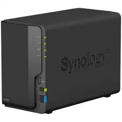 Synology DiskStation DS223, Tower, 2-bays 3.5'' SATA HDD/SSD, CPU 4-core 1.7 GHz, 2 GB DDR4 non-ECC, RJ-45 1GbE LAN Port, 3 x USB 3.2 Gen 1 Port, 1.28 kg, 2y