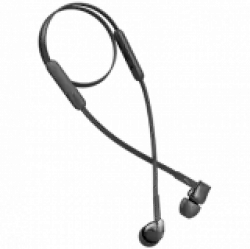 TCL In-ear Bluetooth Headset, Strong Bass, Frequency of response: 10-22K, Sensitivity: 107 dB, Driver Size: 8.6mm, Impedence: 16 Ohm, Acoustic system: closed, Max power input: 20mW, Connectivity type: Bluetooth only (BT 5.0), Color Shadow Black