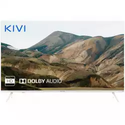 Телевизор KIVI 32', HD, Google Android TV, White, 1366x768, 60 Hz, Sound by JVC, 2x8W, 33 kWh/1000h , BT5, HDMI ports 3, 24 months