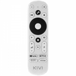 Телевизор KIVI 32', HD, Google Android TV, Black, 1366x768, 60 Hz, Sound by JVC, 2x8W, 33 kWh/1000h , BT5, HDMI ports 3, 24 months