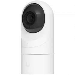 UBIQUITI G5 Flex; 2K (4MP) video resolution; Versatile table or ceiling mounting; 6 m (20 ft) IR night vision; AI event detections; Connect and power using PoE; Record audio with an integrated microphone; Weather-resistant (outdoor covered).