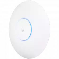 UBIQUITI U6 Pro; WiFi 6; 6 spatial streams; 140 m² (1,500 ft²) coverage; 350+ connected devices; Powered using PoE; GbE uplink.